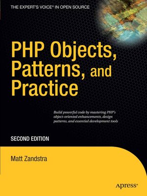 cover image of PHP Objects, Patterns, and Practice